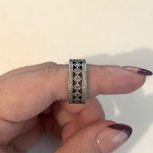 Authentic Pandora Vintage Fascination ring size 52 aka US size 6